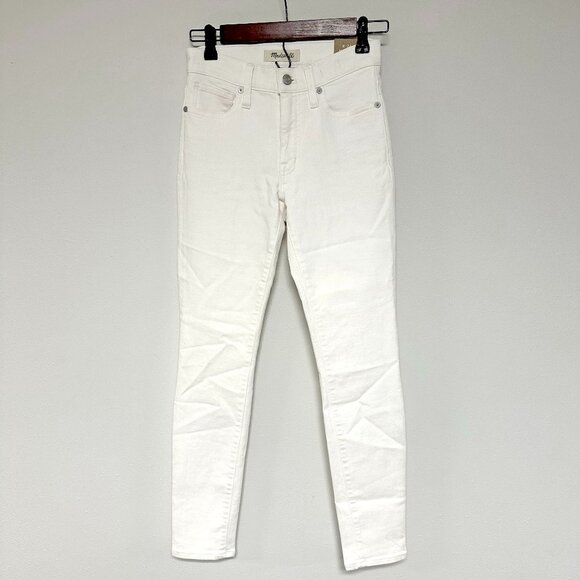 *NWT* Madewell 9" Mid-Rise Skinny Crop Jeans - Picture 4 of 13
